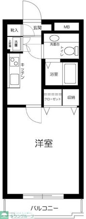 ガーデンクレスト1714の物件間取画像